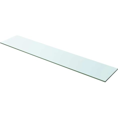 Maison Exclusive - Regalböden 2 Stk. Glas Transparent 100x20 cm