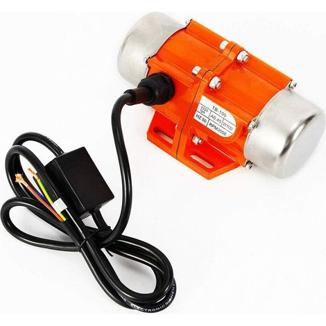 Betonvibratormotor, einphasiger Vibrationsmotor 100 W AC 220 V 3000 Drehzahl, Aluminiumlegierungsvibrator für Vibrationstisch (1/5)