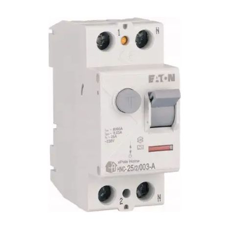 INTERRUPTOR AUTOMÁTICO DE CORRIENTE RESIDUAL EATON 25A HNC-25/2/003-A 194684