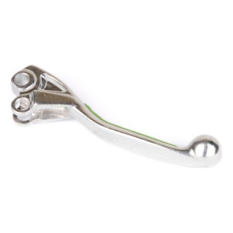 Levier de frein droit pour KAWASAKI chromé + grip couleur vert