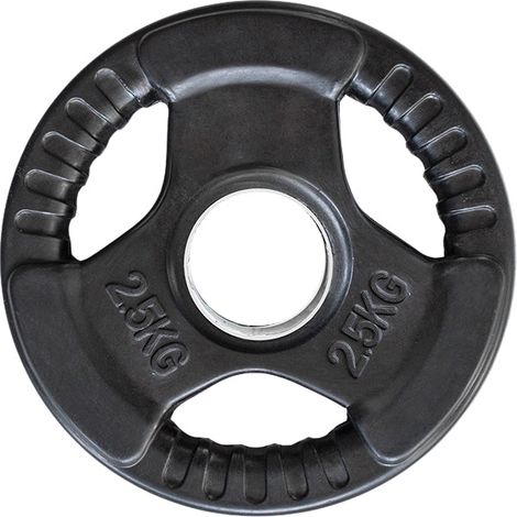 Olympische Hantelscheibe 2,5 kg - Robuster Stahl