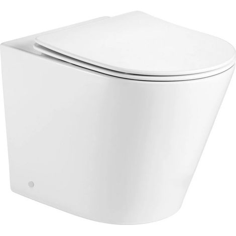 Vaso Senna filo muro bianco rimless (1/2)