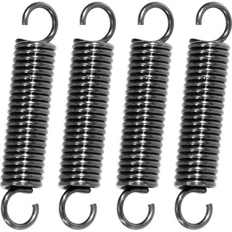 Ressort de Traction 60mm Ressorts de Tension avec Crochets Ressorts en Fil de piano Diamètre du Fil 1,8mm Diamètre Extérieur 12mm Force 8,5KG (1/5)