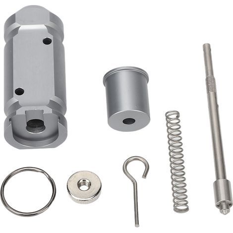 Périmètre d'alarme de fil de déclenchement en alliage d'aluminium, couverture complète, système d'alerte précoce, dispositif à broche en acier pour la sécurité des propriétés de Camping, gris (1/4)