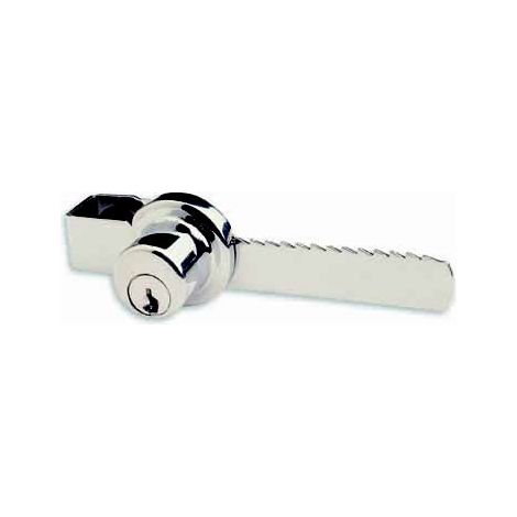Serratura per vetrina in vetro AGA 155-354110 mm con chiave uguale