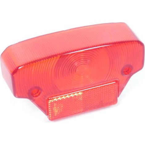 Cabochon de feu arrière SIM rouge pour mobylette MBK 51 / 201.26 (1/4)