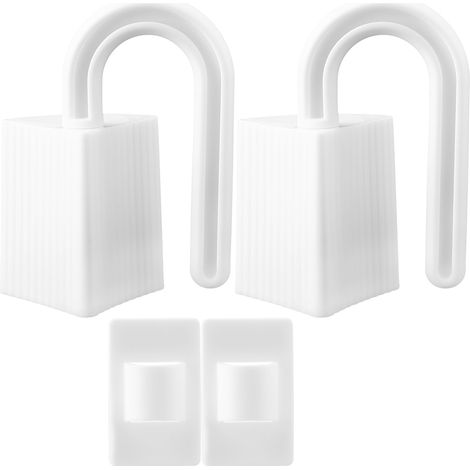 Ortviai Protège-Porte Rotatif pour Sécurité Anti-Pincement - Fixation Plastique PP+PE (1/3)