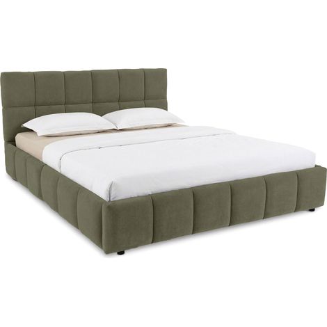 Lit double 140 x 200 EMILIA Vert 140x200 cm (1/5)