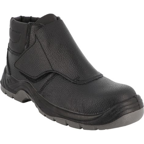 Chaussure de sécurité haute S1P SRC cuir grainé noir T42 - SINGER - ST280.42 (1/3)
