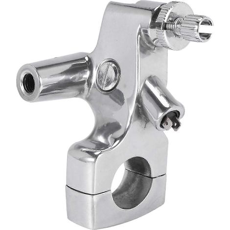 Support de levier d'embrayage de moto 25 mm (1 pouce) compatible avec Honda Shadow 600 VT750, en alliage d'aluminium argenté