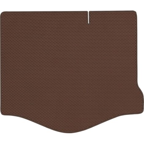 Alfombrilla de maletero de EVA para Ford Focus II Hatchback de 2004 a 2011, diseño de panal de abeja - Marrón (1/5)