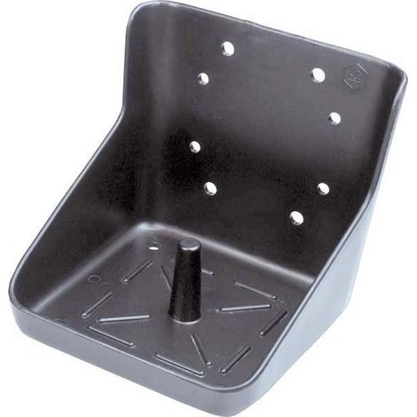 Supporto in Plastica per Pietre da Leccare di Forma Quadrata per Montaggio a Muro, 24x22x22 cm (1/5)
