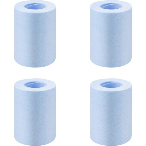 Set di 4 filtri in cotone multistrato per addolcire l'acqua dura e filtrare lo sporco dall'acqua