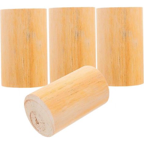 Rehausseurs cylindriques pour meubles haute résistance, paquet de 20 pièces, compatibles avec les projets de bricolage de canapés, couleur kaki, faciles à installer et antidérapants. (1/5)
