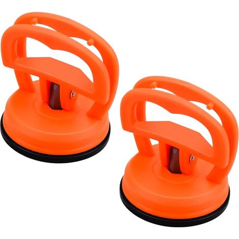 Ventouse,Pour le débosselage de la voiture (orange-2 pièces ) (1/4)