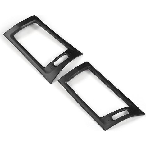 Baguette décorative de grille d'aération latérale en bois de chêne partiel, compatible avec BMW X3 F25 11-17 (1/5)