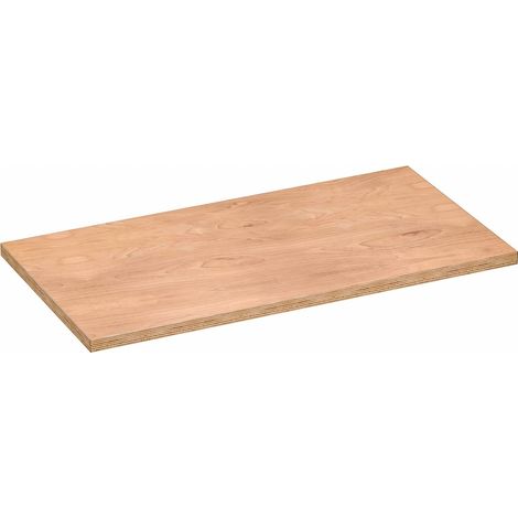 VIGOR Holz-Arbeitsplatte Tief, mittel, (LxBxH) 1357 x 700 x 40 mm