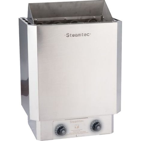 Poêle à sauna 3 Kw premium avec commandes intégrées finitions inox