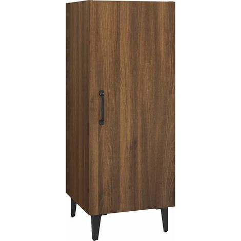 Maison Exclusive - Aparador madera contrachapada marrón roble 34, (1/5)