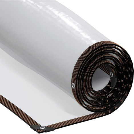 Lona transparente con ojales polietileno 1x5 m vidaXL (1/5)