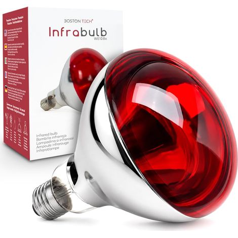 Lampe infrarouge, Thermothérapie, Soulagement de la douleur, Circulation, Articulations. Base flexible plus stable (ampoule) (1/5)