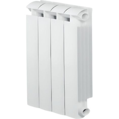 Calefacción central de fundición de aluminio 4 elementos blanca KLASS 600, 528w