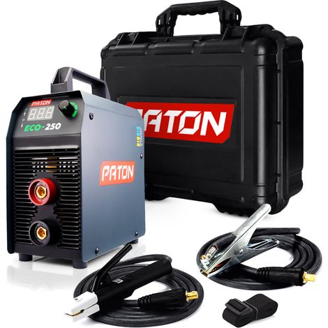 PATON ECO-250-C Inverter – Poste de soudage – Soudeur à l’arc – Courant de sortie 250A – Entrée 230V (1/5)