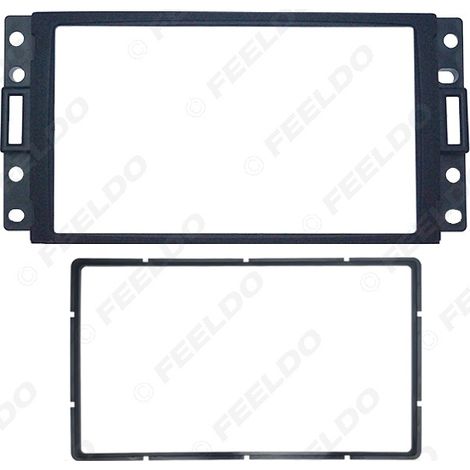 Convient aux cadres et panneaux de modification audio 2DIN pour Hummer H3/Buick/Chevrolet à double rotation