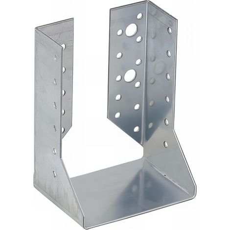 Sabot de charpente galvanisé à ailes intérieures - Larg. 100 x Ht. 140 mm