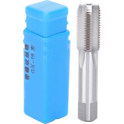 Réparation professionnelle de tuyaux d'eau, filetage de robinet, accessoire de traitement de vis HSS G1/4-19 (1/5)