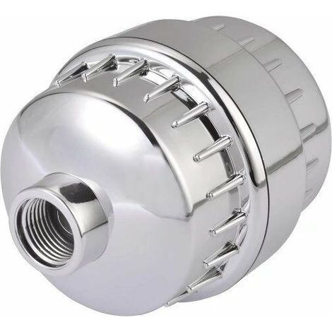 Duschfilter, Anti-Kalk-Duschfilter – filtert Chloramin, Fluorid und Schwermetalle, Duschfilter mit austauschbaren Kartuschen – enthärtet hartes Wasser, schützt Haut und Haar (1/4)