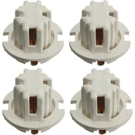 4 pièces pour BMW X5 E53 2003 2004 2005 2006 support de douille de feu arrière de voiture (blanc) (1/5)
