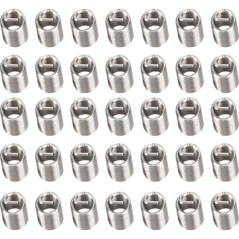 100 inserts M2.5x0.45 acier taraudage manchon protection filetage réparation 3D imprimante vis (1/5)