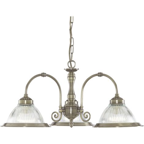 Lampadario Contemporaneo Cena Acciaio Adjustable Vetro Trasparente 3 Luci E27 (1/5)