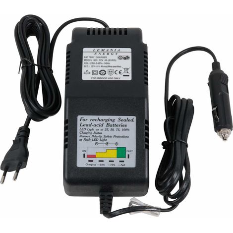 KS Tools Ladegerät für Batterie-Booster 550.1820 und 550.1825 (1/2)