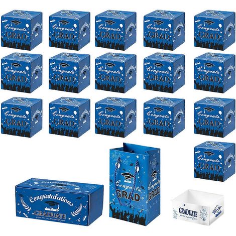 Coffret cadeau surprise « Joyeux anniversaire » 2026, tirelire surprise pliable à monter soi-même, coffret cadeau original en forme d'enveloppe (16 compartiments) (1/5)