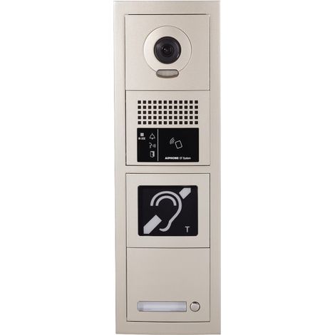Platine vidéo modulaire 1bp & boucle magnétique GTBVH1P AIPHONE 200276