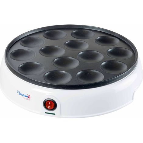 Máquina de crepes holandeses APFM700W 800 W blanco Bestron (1/5)