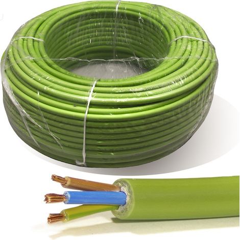 Rollo 100 mtrs. Manguera 3X1,5 mm² FLEXIBLE Libre de halógenos RZ1-K (AS) 1KV.