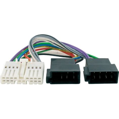 Fiches Autoradio vers ISO compatible avec Honda 85-98 RAH3006