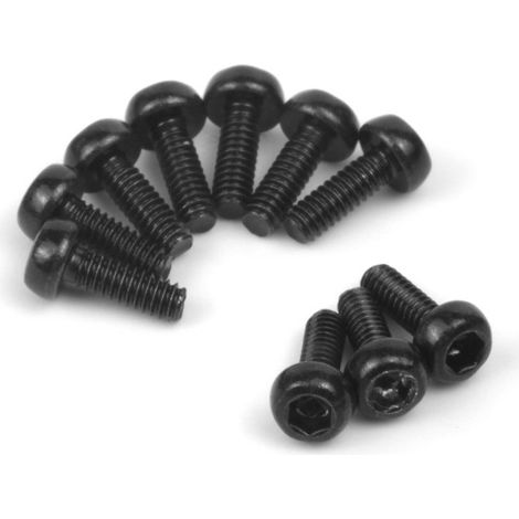 Button Head Screw M1.7x5mm (Hex Socket/10pcs)