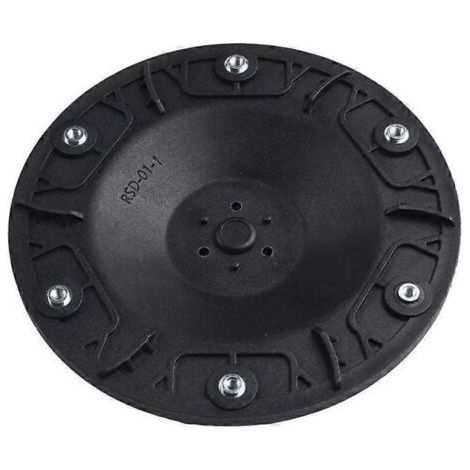 RSD-01-1 Compatible avec les tondeuses WORX / Landxcape / Kress / Einhell. Raccord hexagonal en ABS. Tête de coupe. Plaque AquaForge. (1/2)