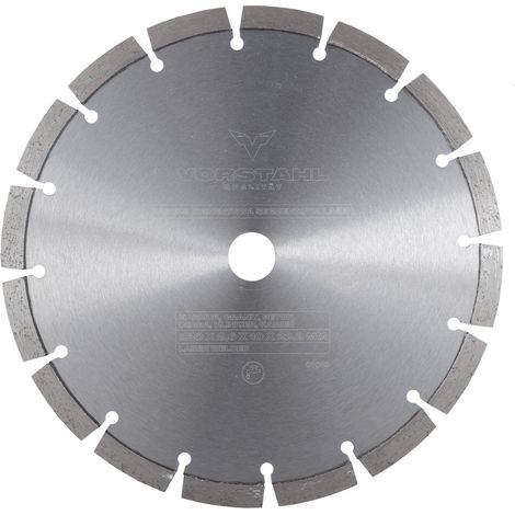 Lame diamantée segmentée pour la découpe du béton 115 mm, qualité Vorstahl (1/3)
