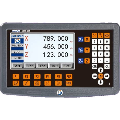 Sistema di visualizzazione digitale, alta precisione, risoluzione 5μm, solo DRO SDS2-3VA (1/2)
