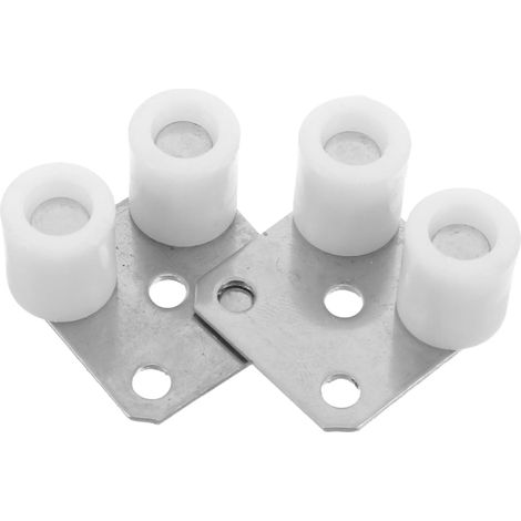 2 Stück Schiebetürrolle Rolladen Führungsrad Rolladen Gleitsystem Rolladen Führungsrollen Set Rolladenführung Bodenführungsrolle Führungsrad für Schiebetür Schiebetürführung Metall (1/5)