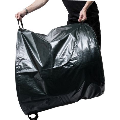Werka Pro – 270-Liter-Abfallsack Ø 68 x 75 cm – 3 Griffe – Gewicht 200 g/m² – Für Gartenabfälle und Grünschnitt (1/5)