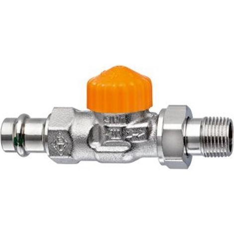 HEIMEIER Corps de vanne thermostatique Eclipse, droit, DN15, ViegaPress 15 mm, 3942-15.000