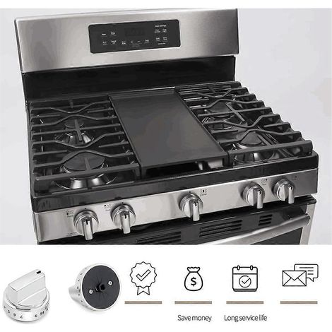 WB03X24818 Boutons de rechange pour cuisinière General Electric, compatibles avec les commandes de brûleurs de plaques de cuisson JGB700SEJ4SS (1/4)