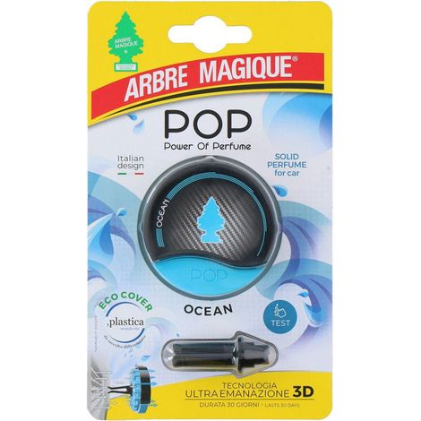Désodorisant Pour Voiture, Format Pop, Parfum Océan
