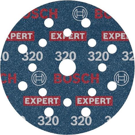 Disco de lijado Bosch o780 125 mm grano K320 duradero resistente